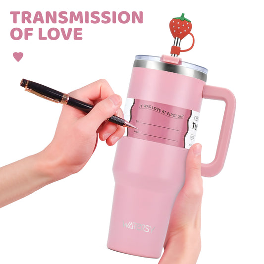 30oz/40oz Stainless Steel Insulated Tumbler — Red Collection